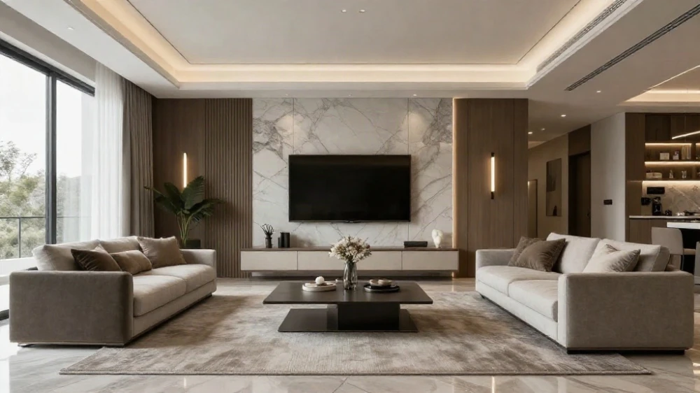 تصميم ديكور منازل مودرن فخمة